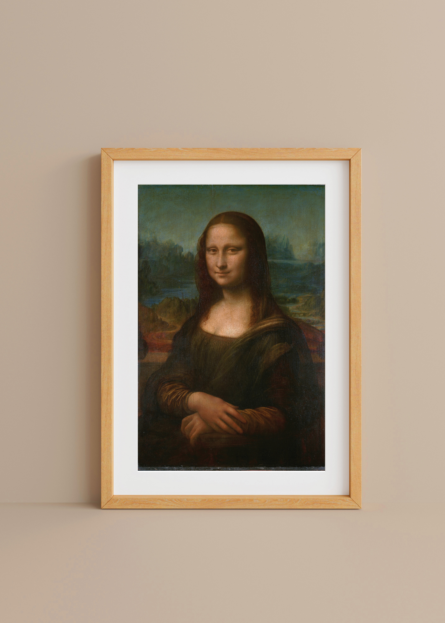 Mona Lisa— Digital Art Print