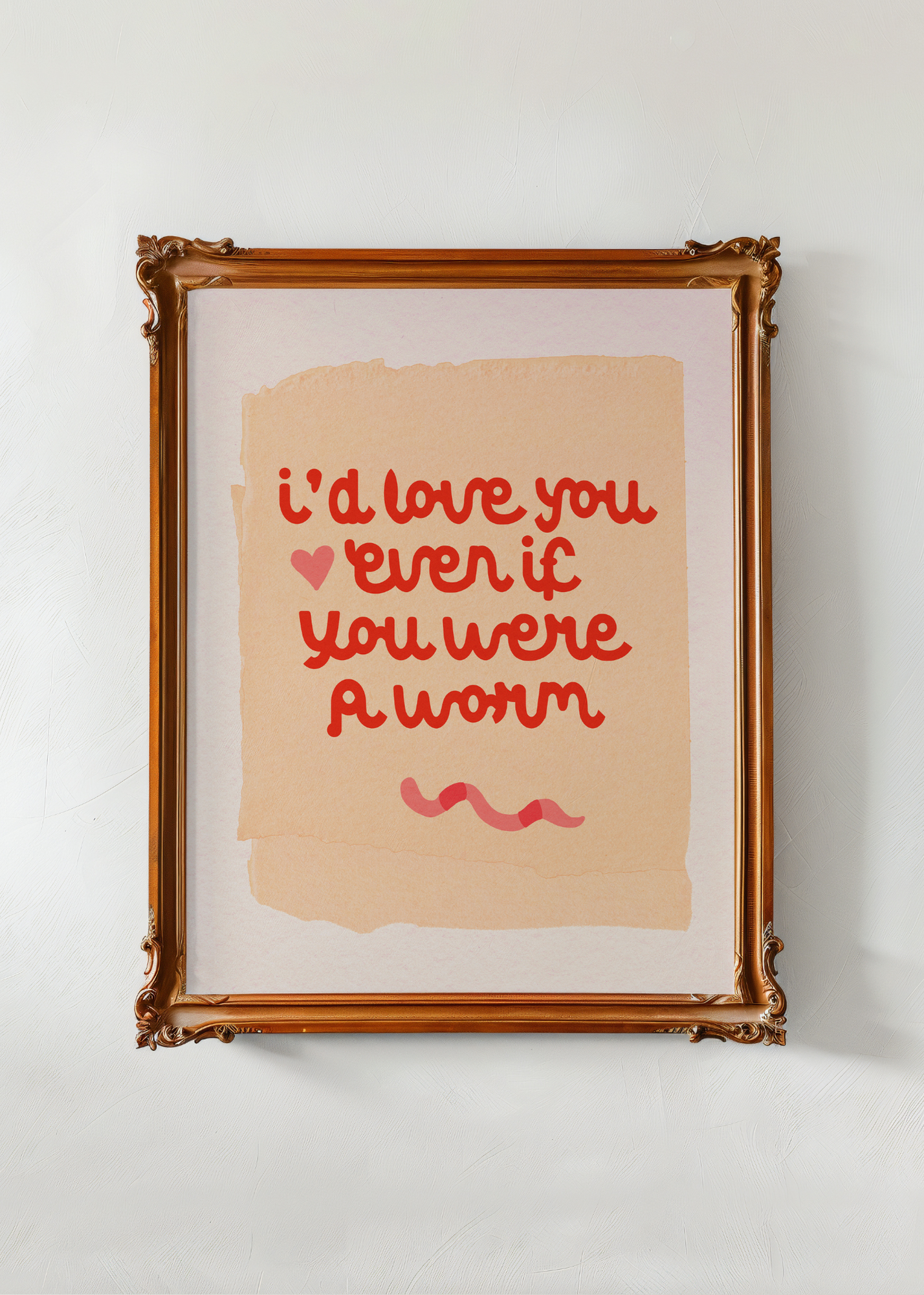 Worm— Digital Art Print