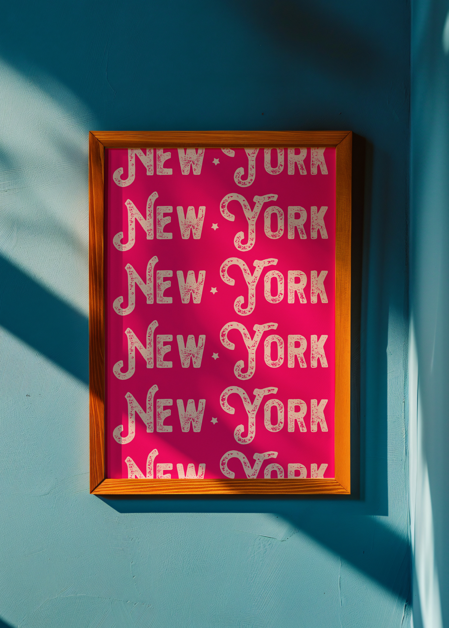 NY— Digital Art Print