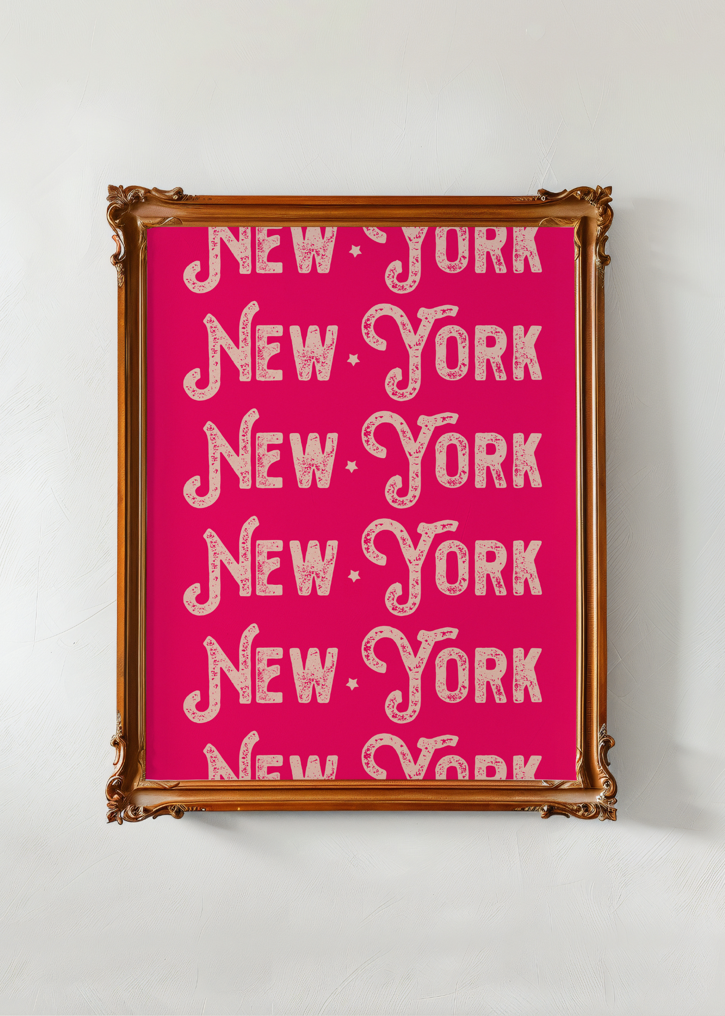 NY— Digital Art Print