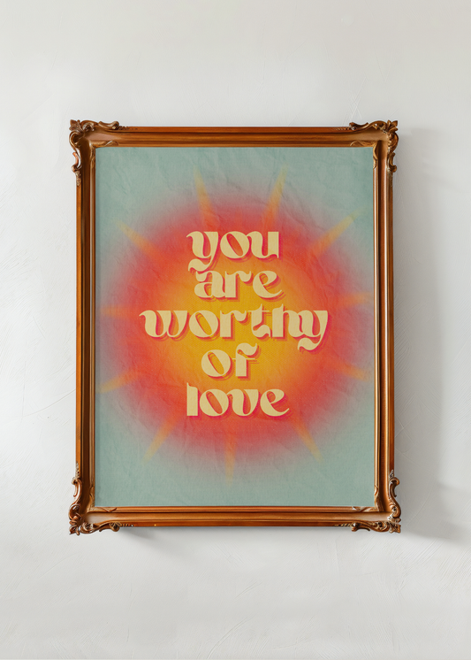 Worthy— Digital Art Print