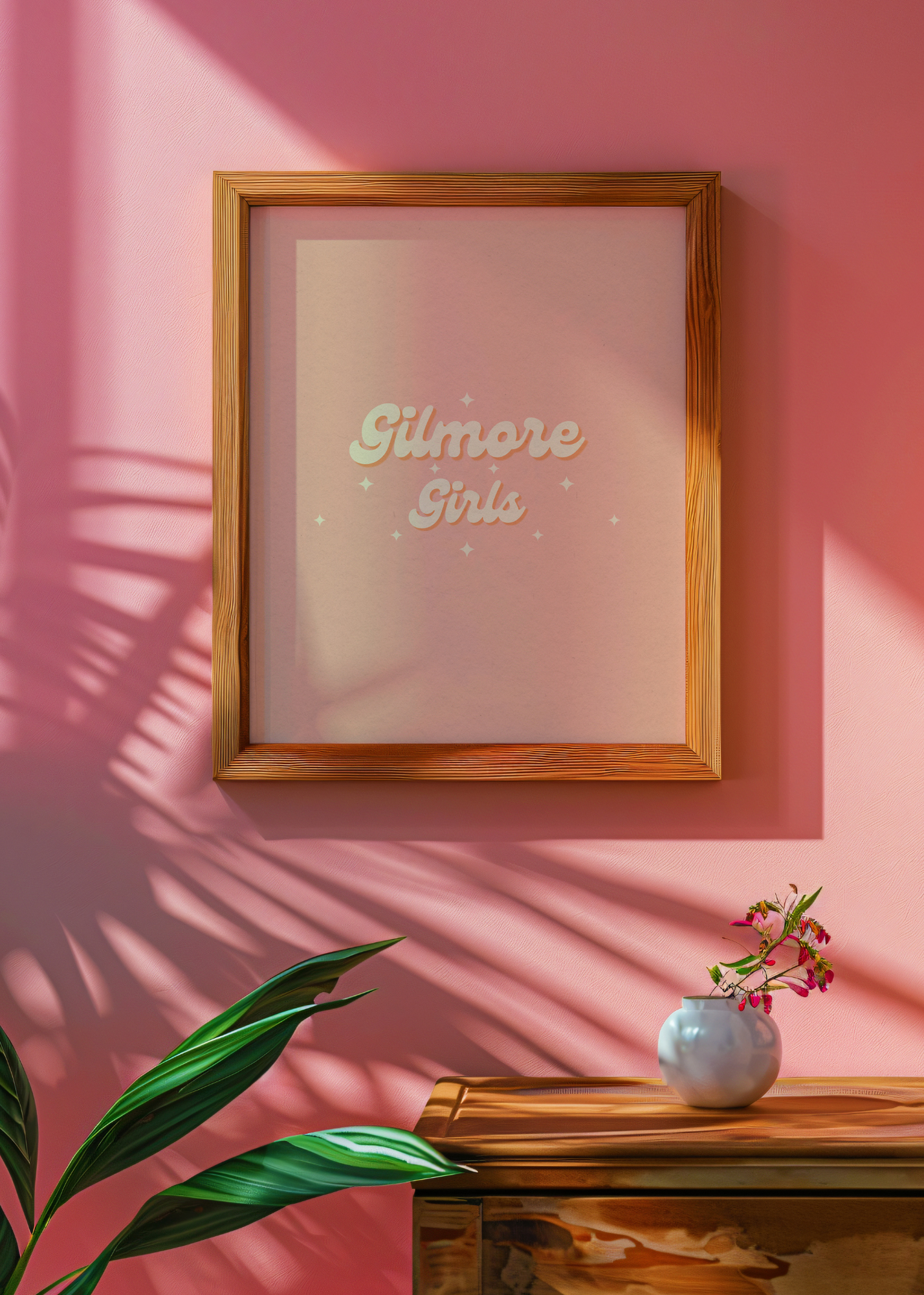 Gilmore Girls, Light Pink— Digital Art Print