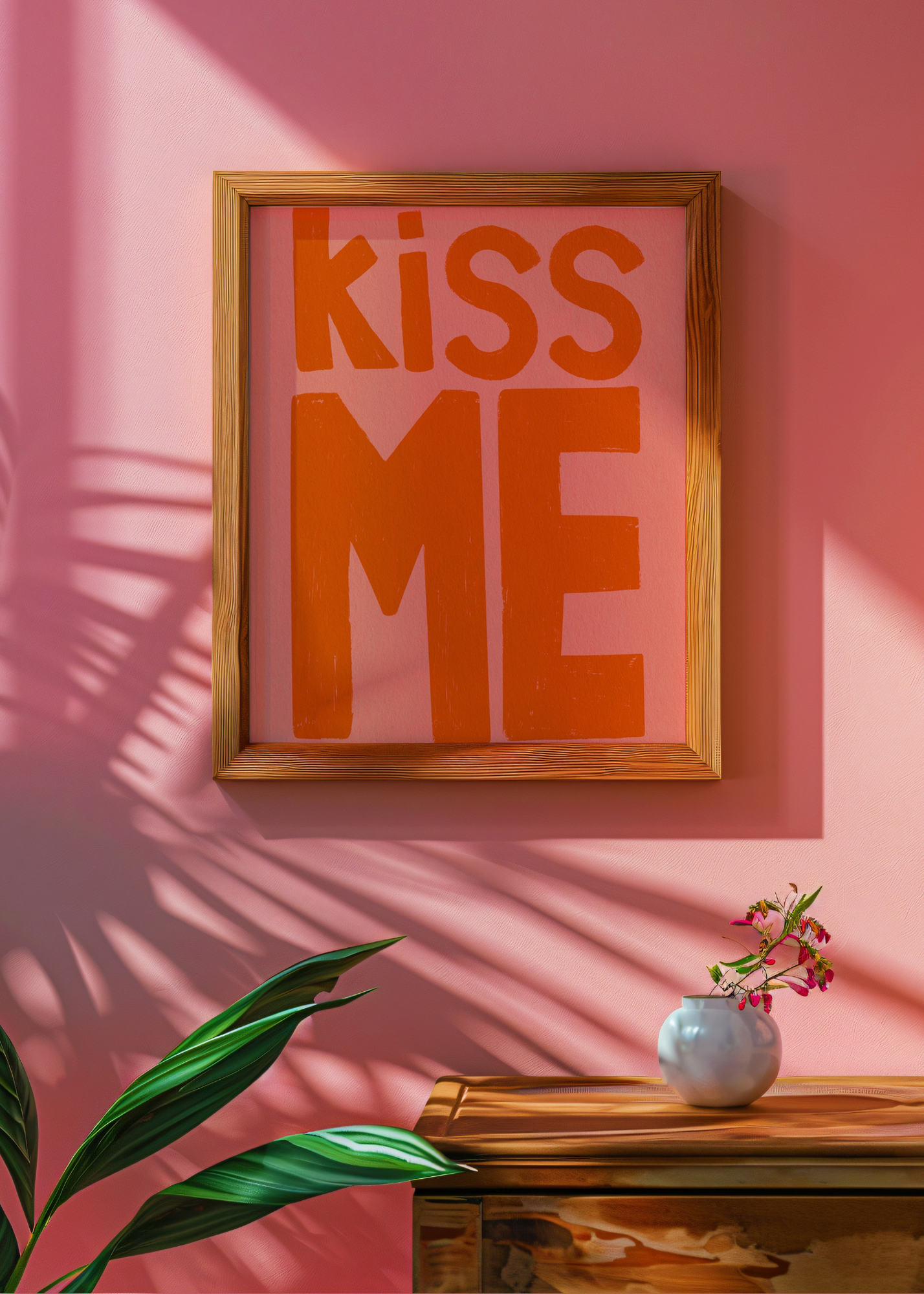 Kiss Me— Digital Art Print