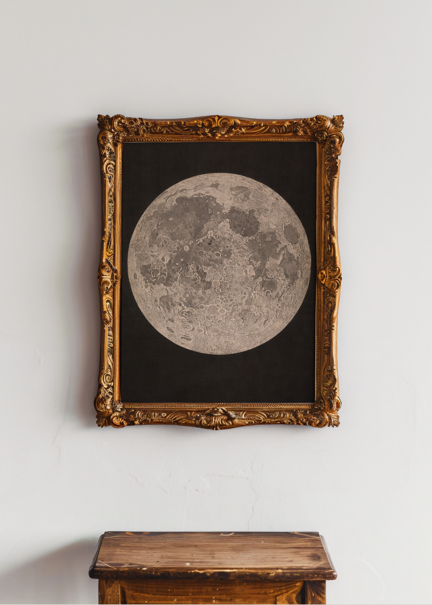 Lunar Planisphere— Digital Art Print