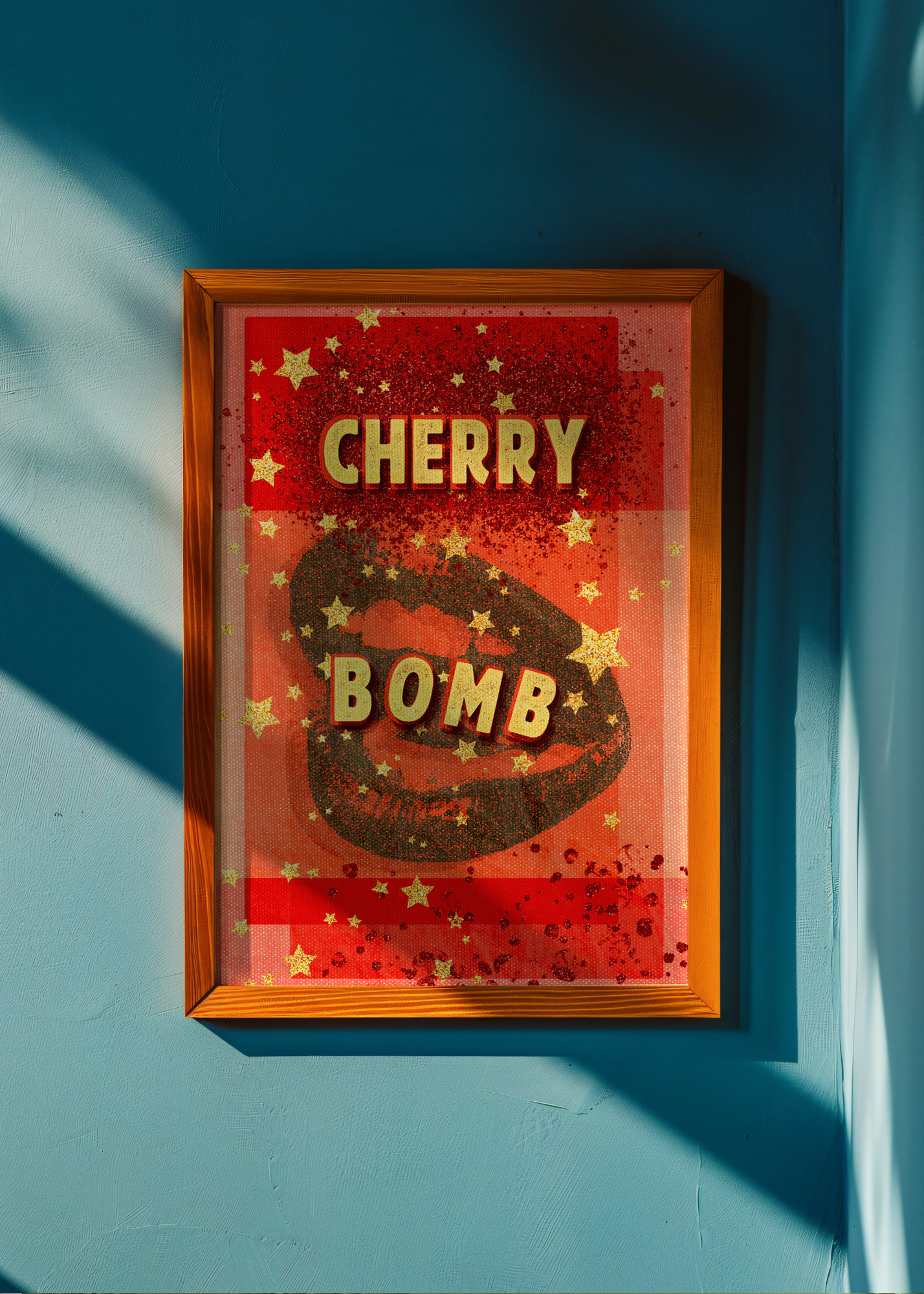 Cherry Bomb— Digital Art Print