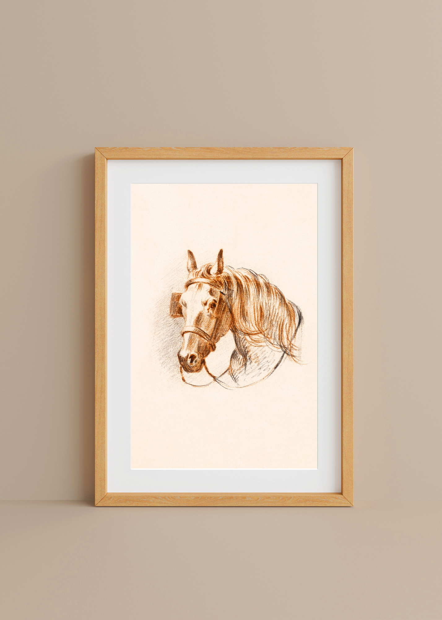 Horse Head— Digital Art Print