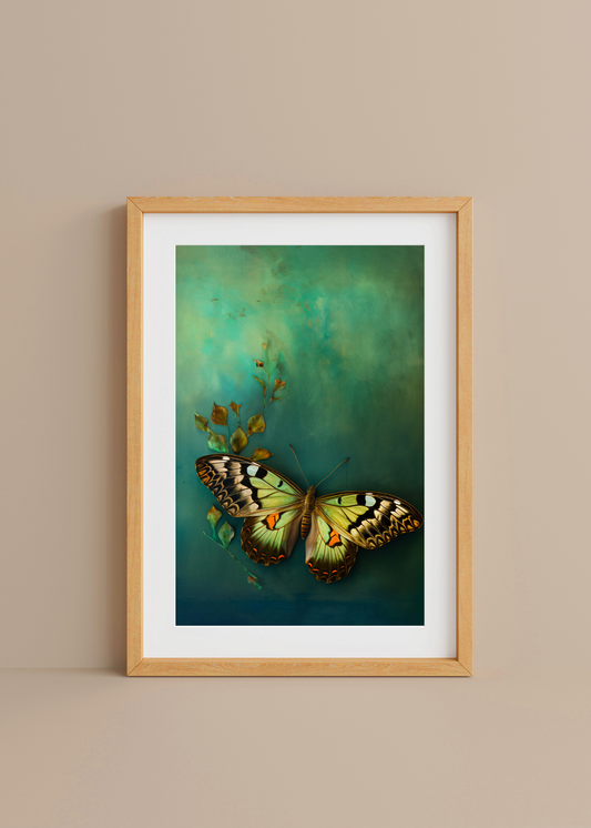 Green Whispers— Digital Art Print