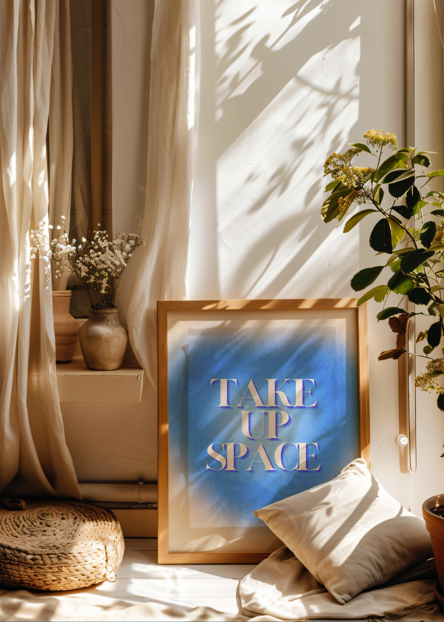 Take Up Space— Digital Art Print