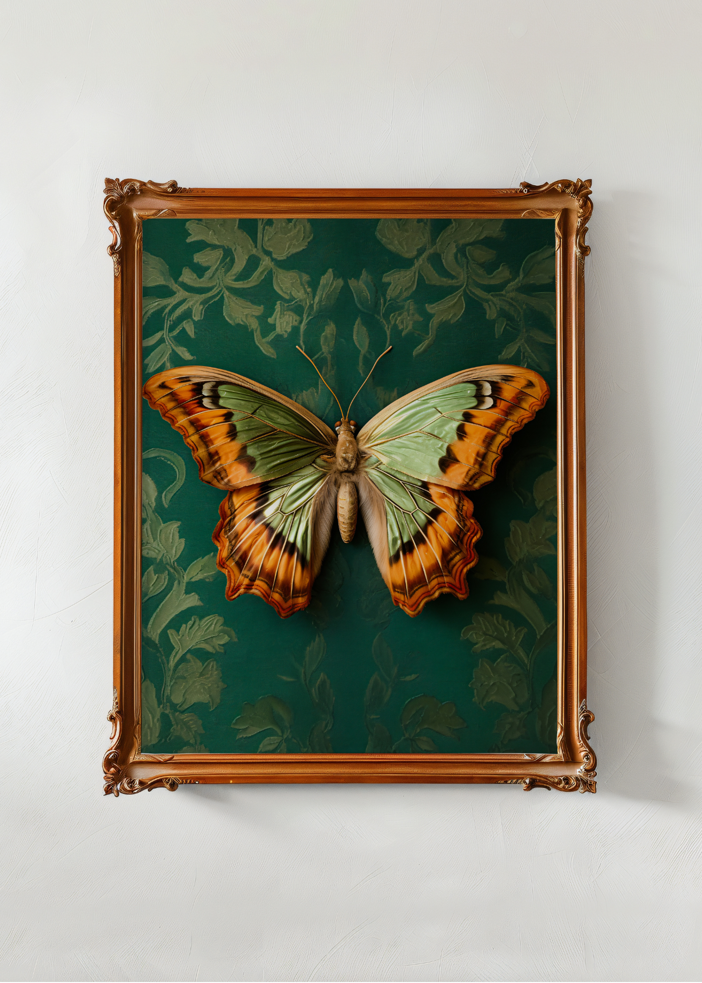 Green Butterfly 2— Digital Art Print