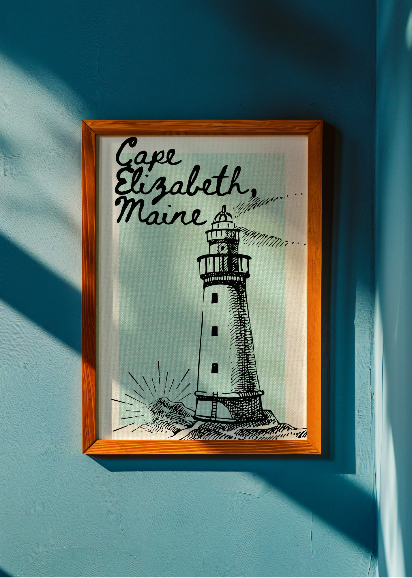 Cape Elizabeth— Digital Art Print