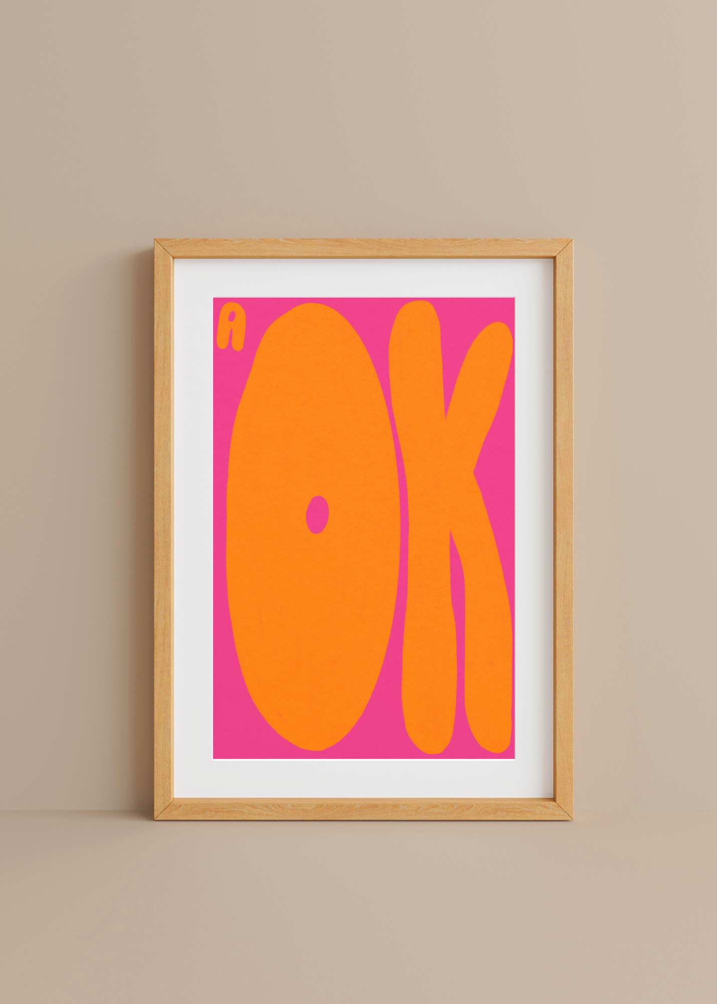 A Ok— Digital Art Print