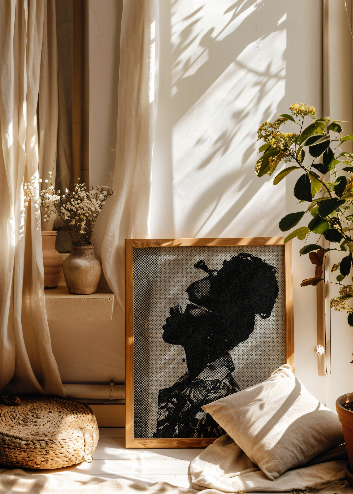 Honeyed Shadow— Digital Art Print