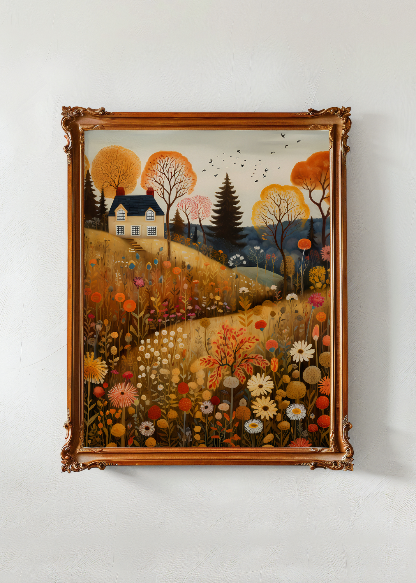 Autumn Whimsy— Digital Art Print