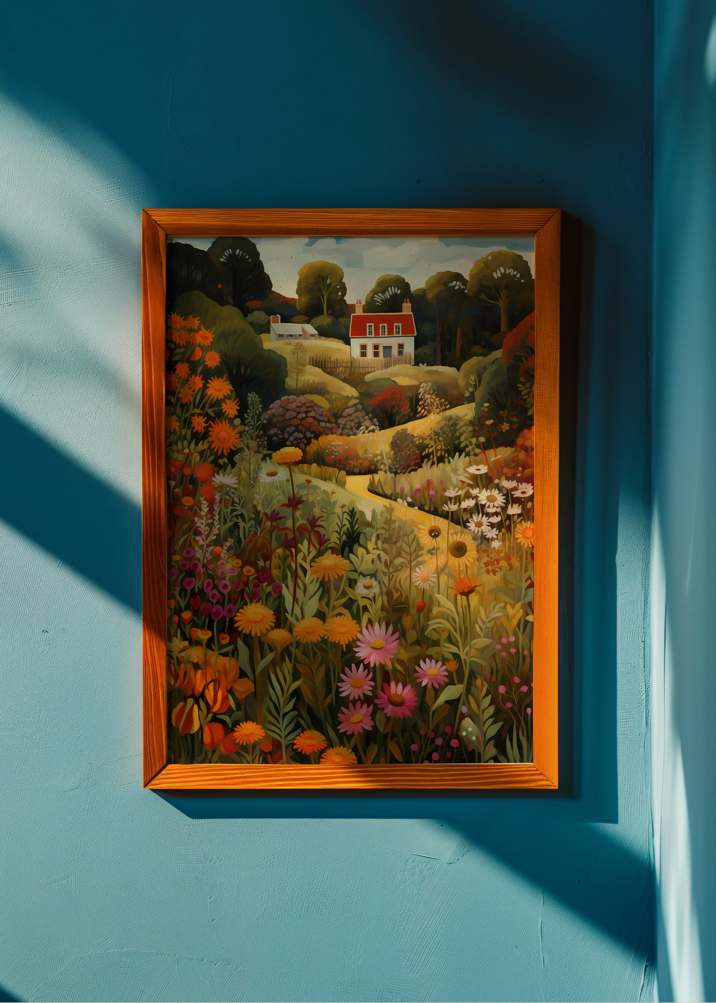 Wildflower Way— Digital Art Print