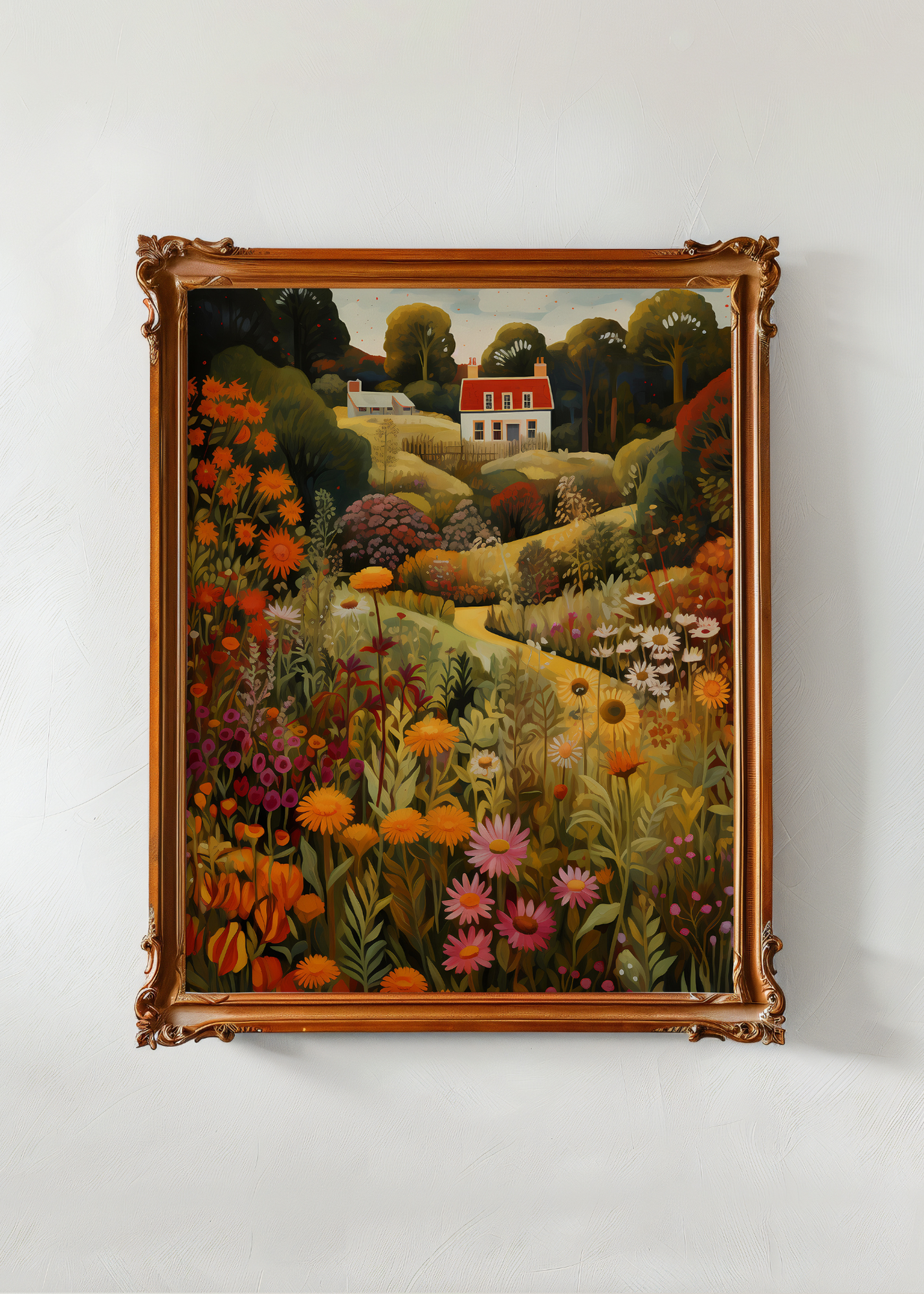 Wildflower Way— Digital Art Print