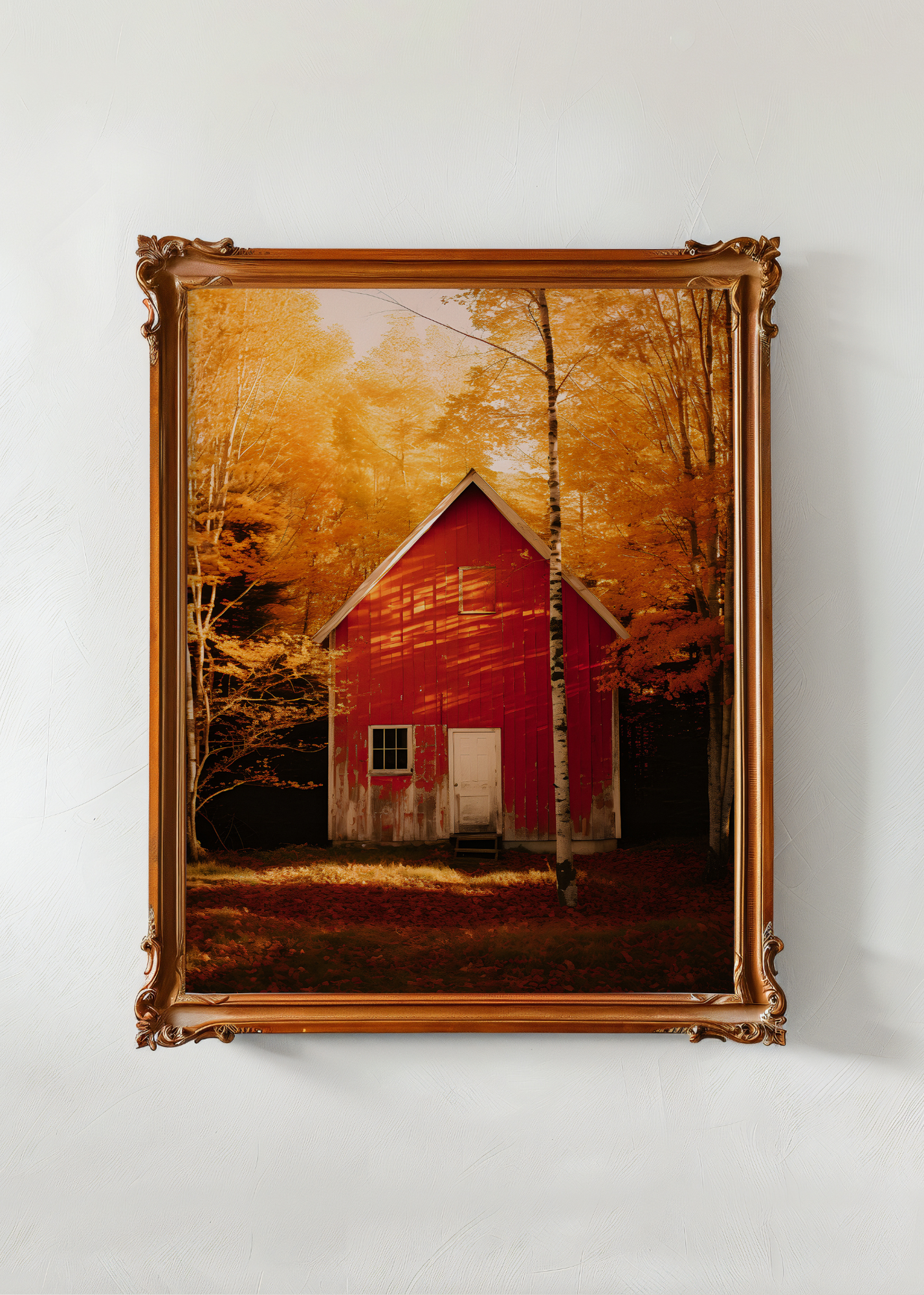 Quiet Crimson— Digital Art Print