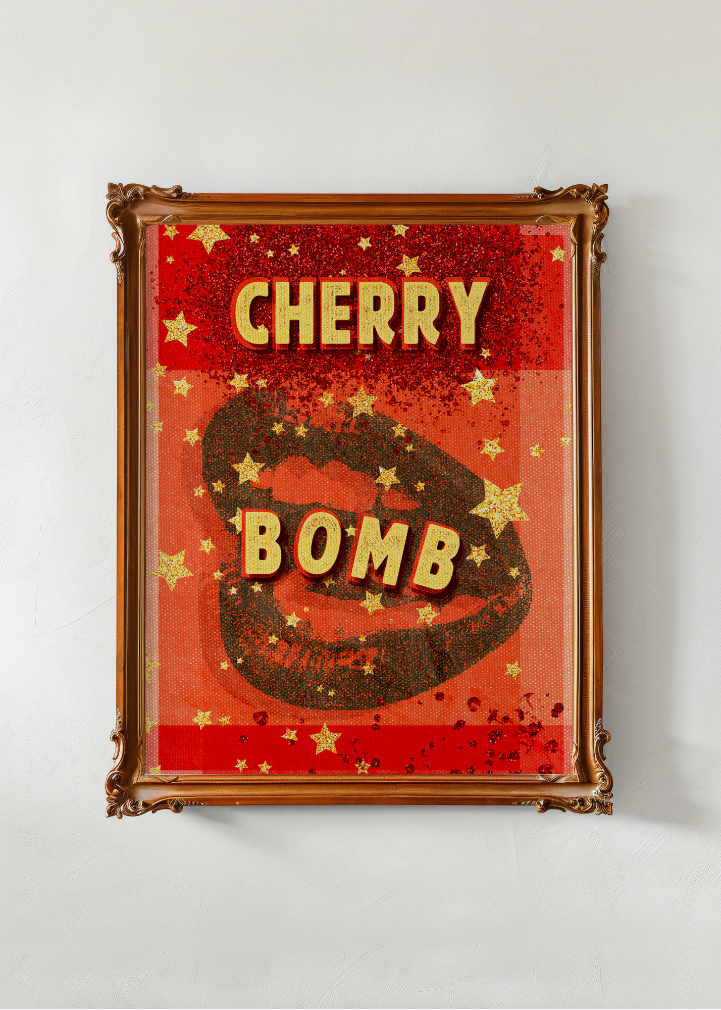 Cherry Bomb— Digital Art Print