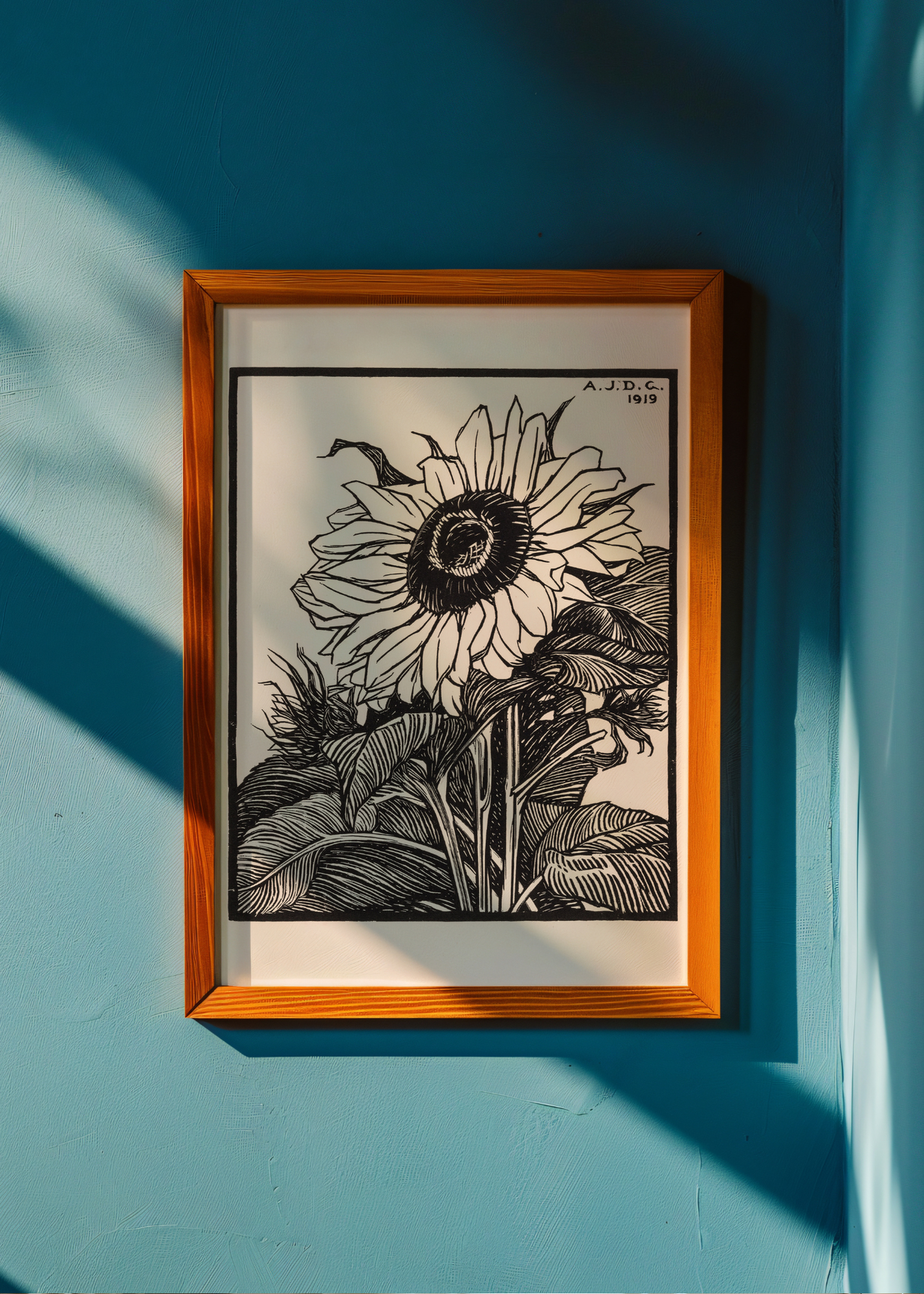 Sunflower— Digital Art Print