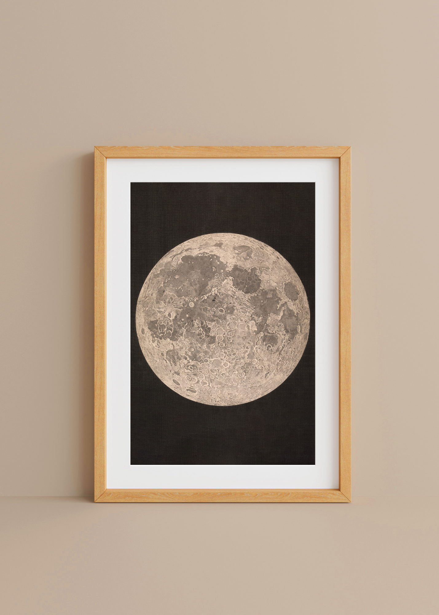 Lunar Planisphere— Digital Art Print