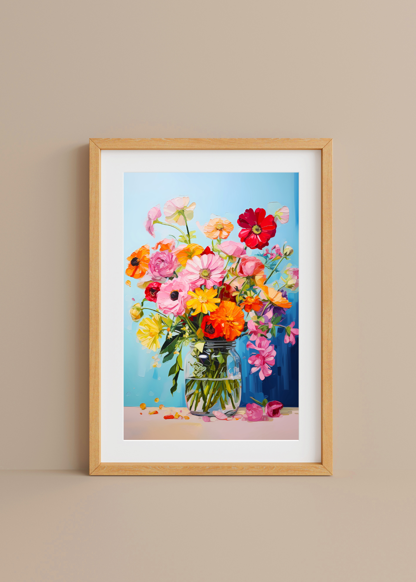 Sunroom Blossoms— Digital Art Print