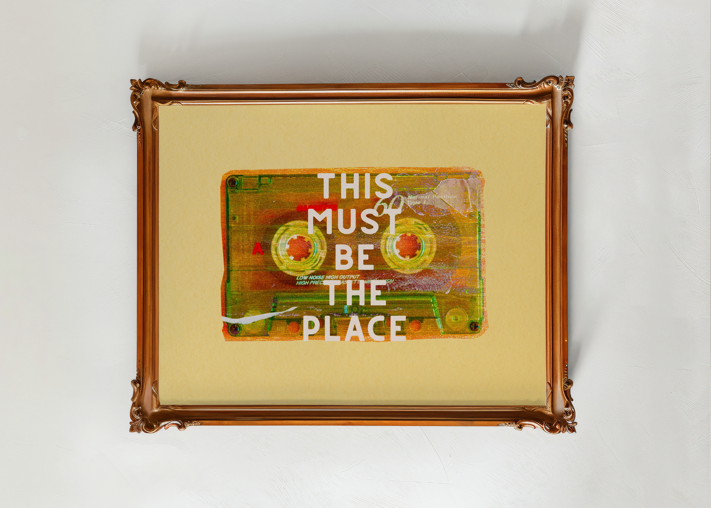 This Must Be the Place, Yellow— Digital Art Print