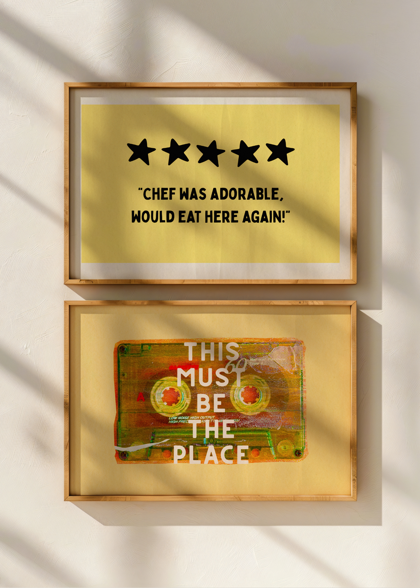 Chef Was Adorable, Yellow— Digital Art Print