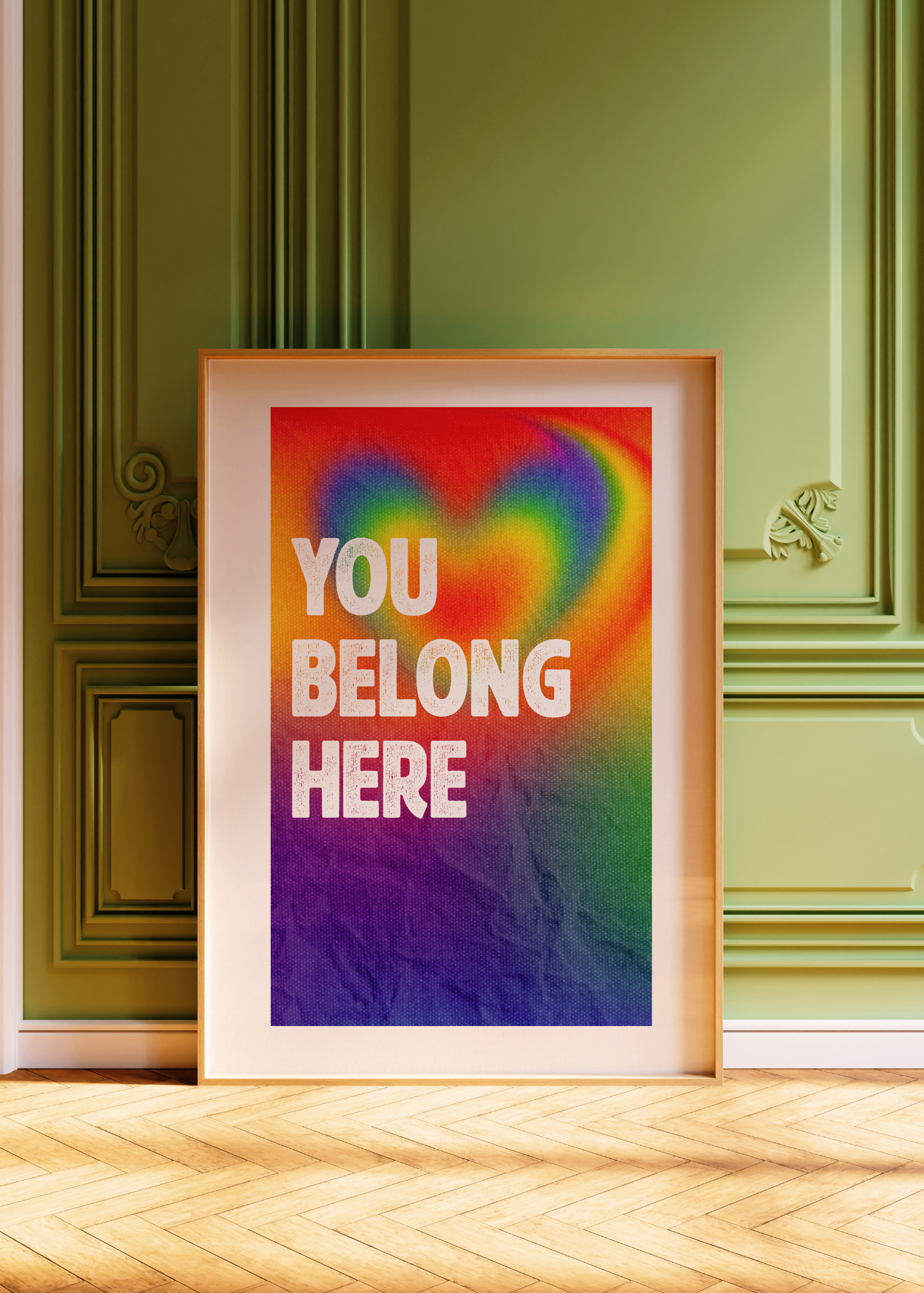 You Belong Here— Digital Art Print