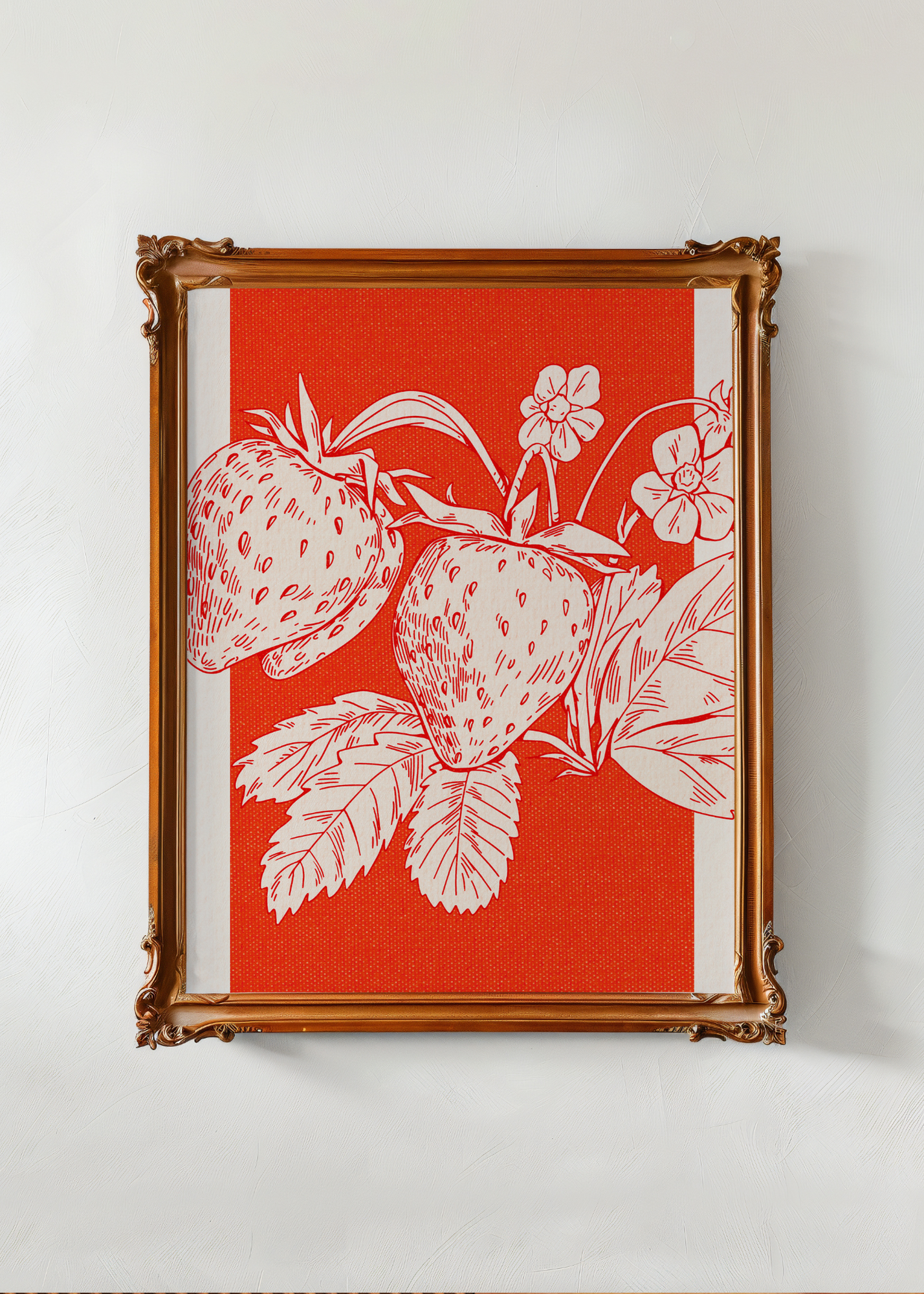 Strawberry— Digital Art Print