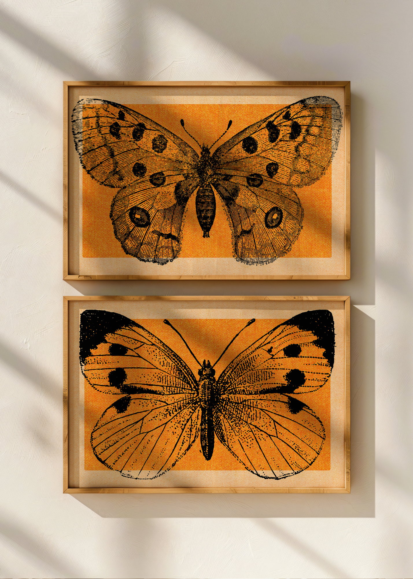 Paper Wings and Golden Light— Digital Art Print