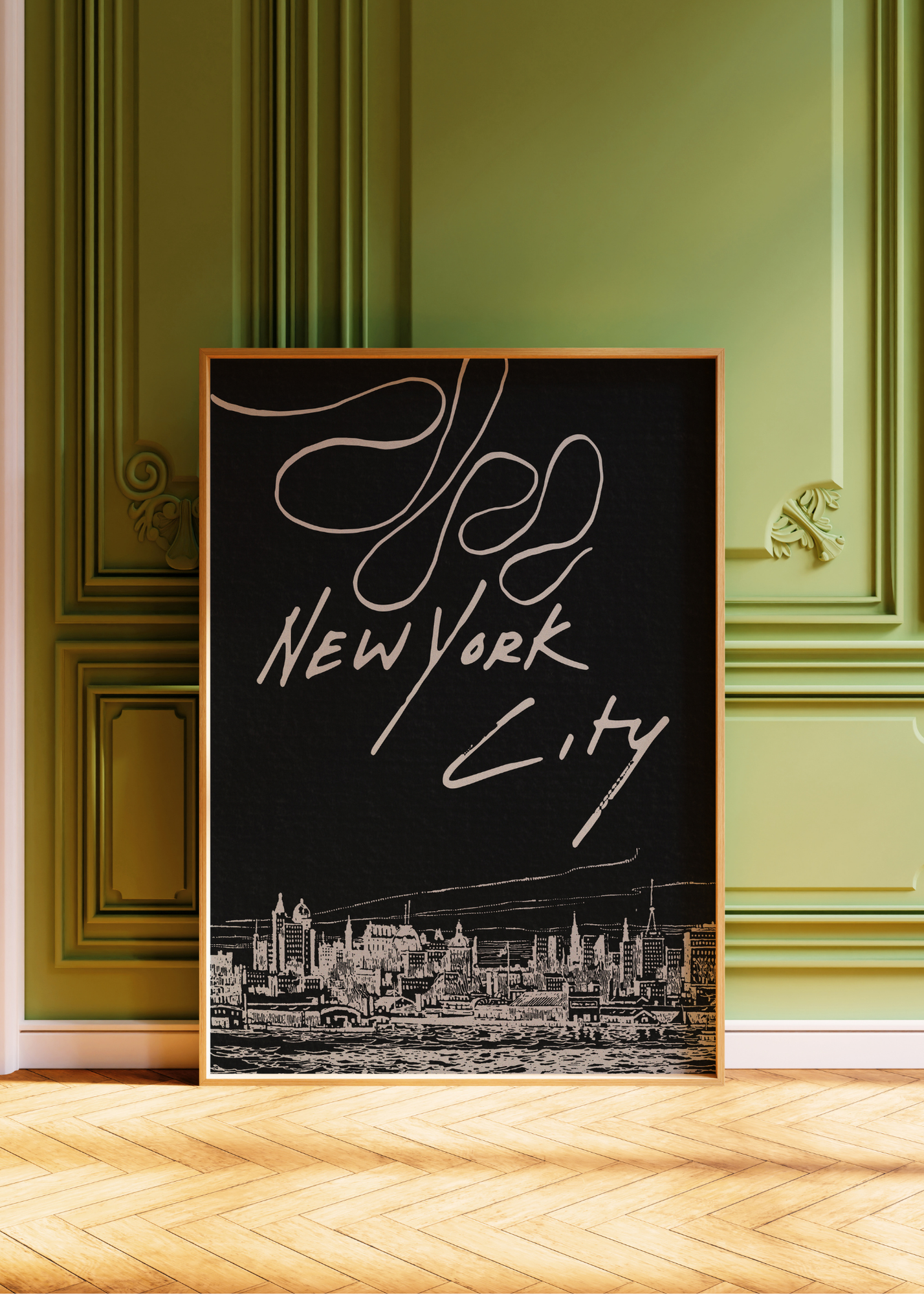 New York City— Digital Art Print