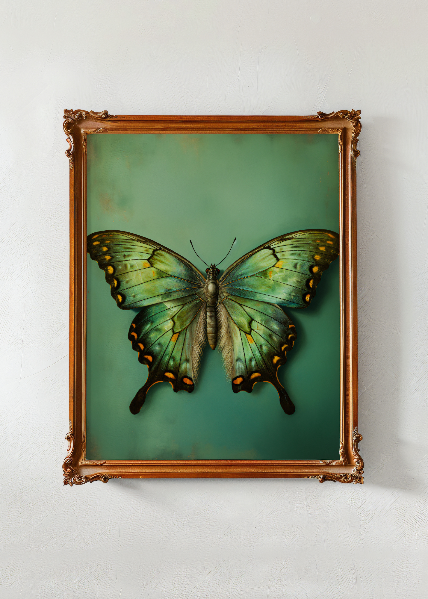 Emerald Stillness— Digital Art Print