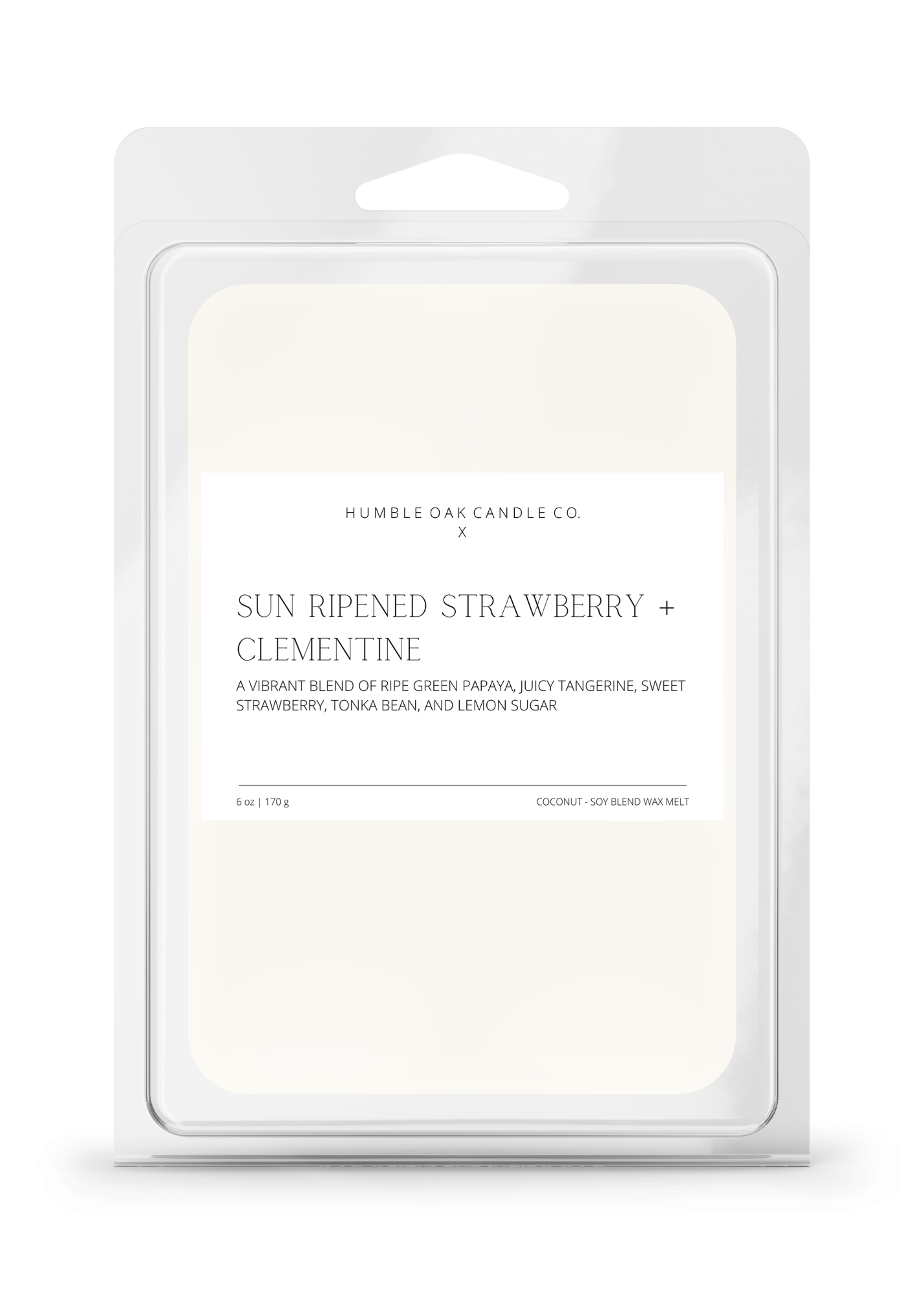 Sun Ripened Strawberry + Clementine— Wax Melt