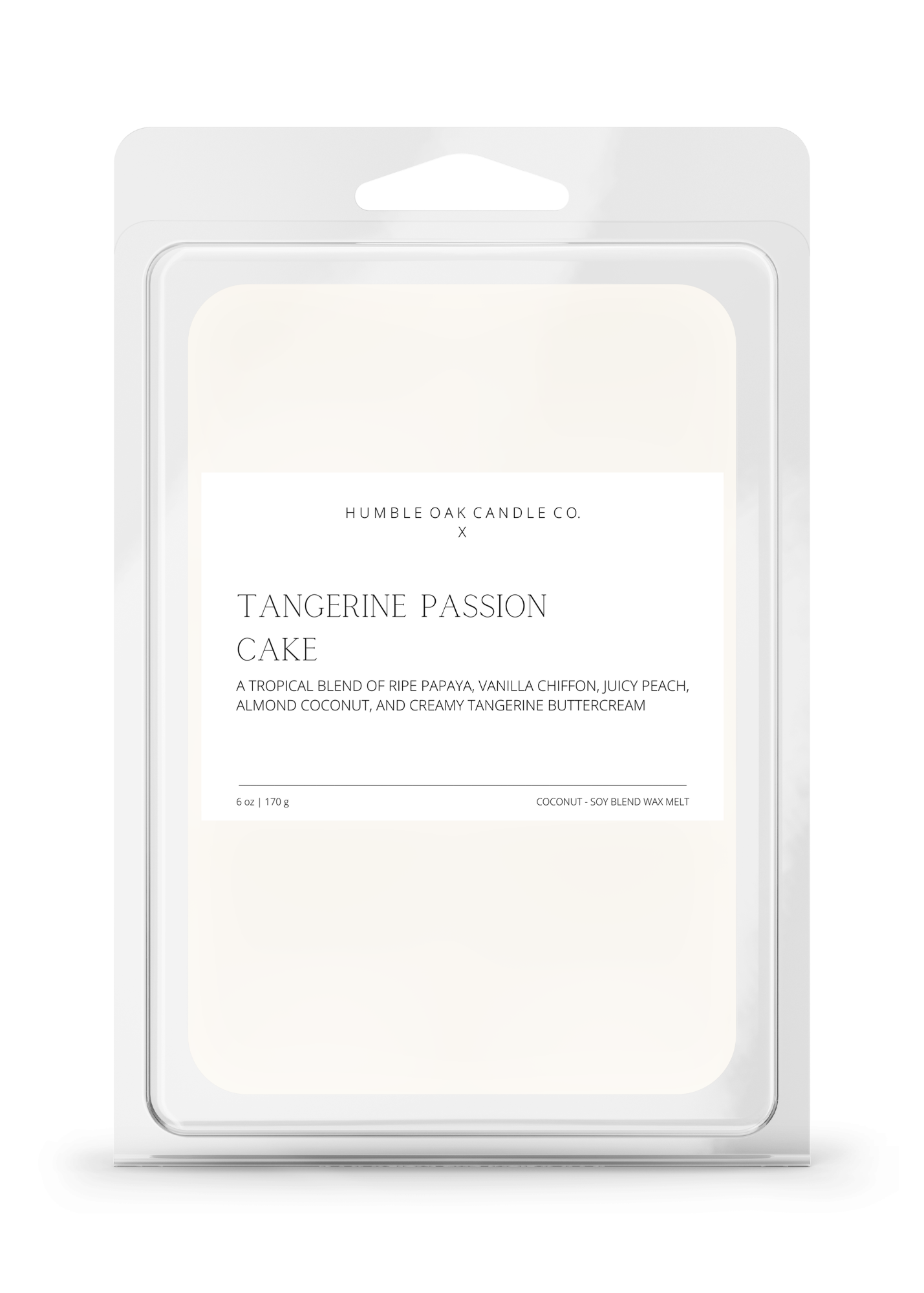 Tangerine Passion Cake— Wax Melt