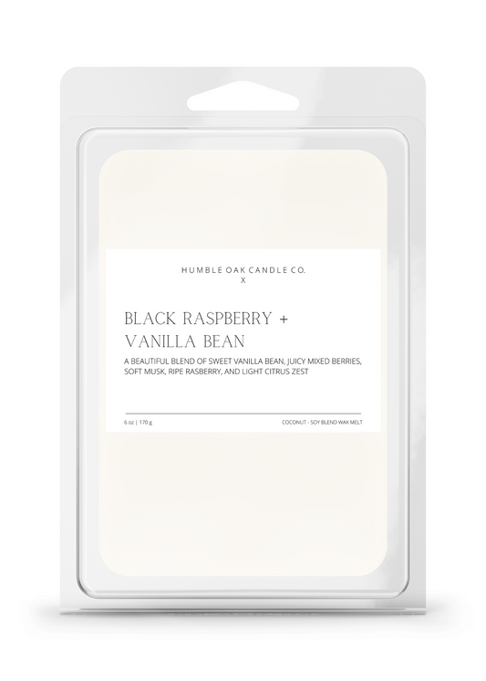 Black Raspberry + Vanilla Bean— Wax Melt