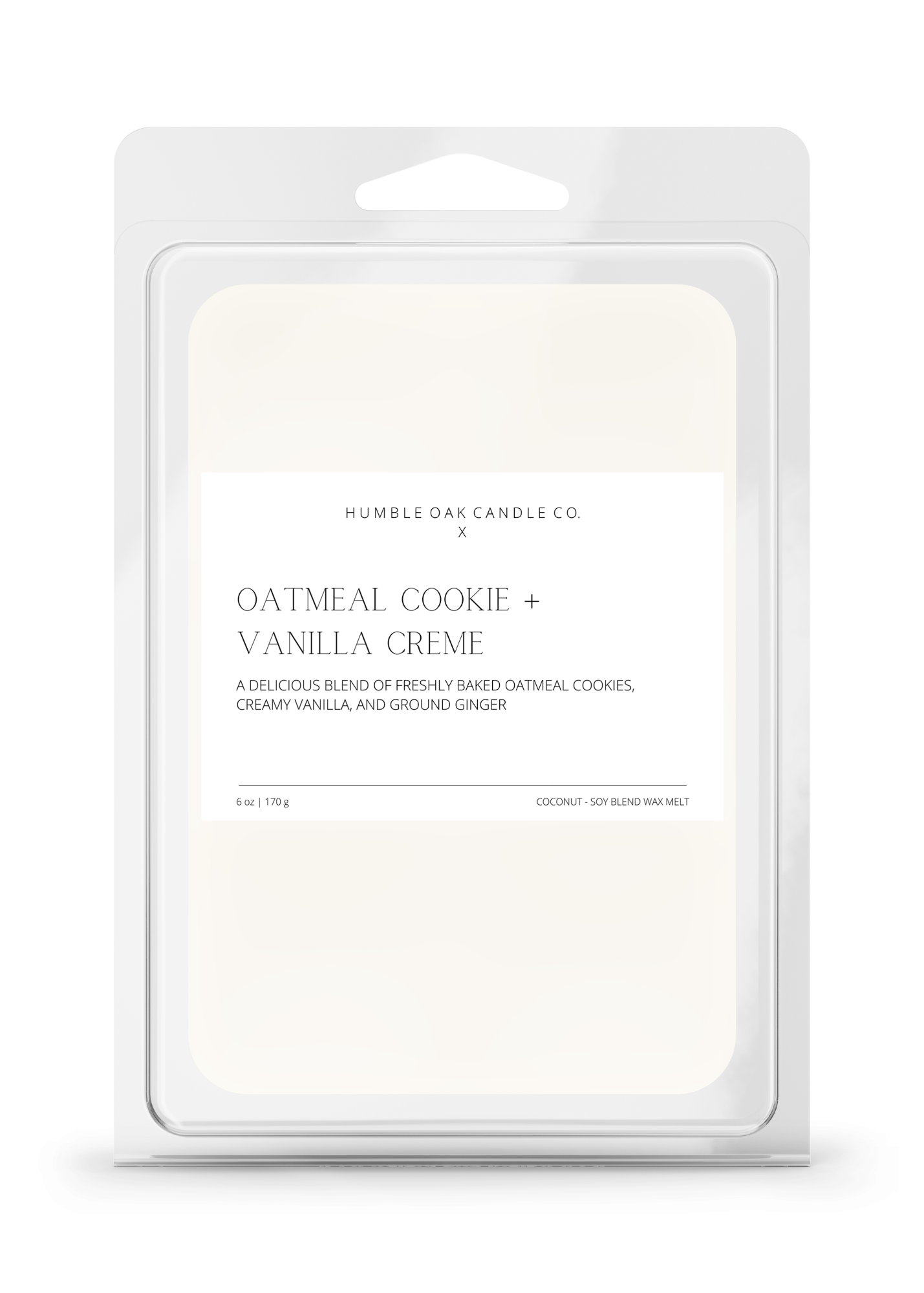 Oatmeal Cookie + Vanilla Creme— Wax Melt