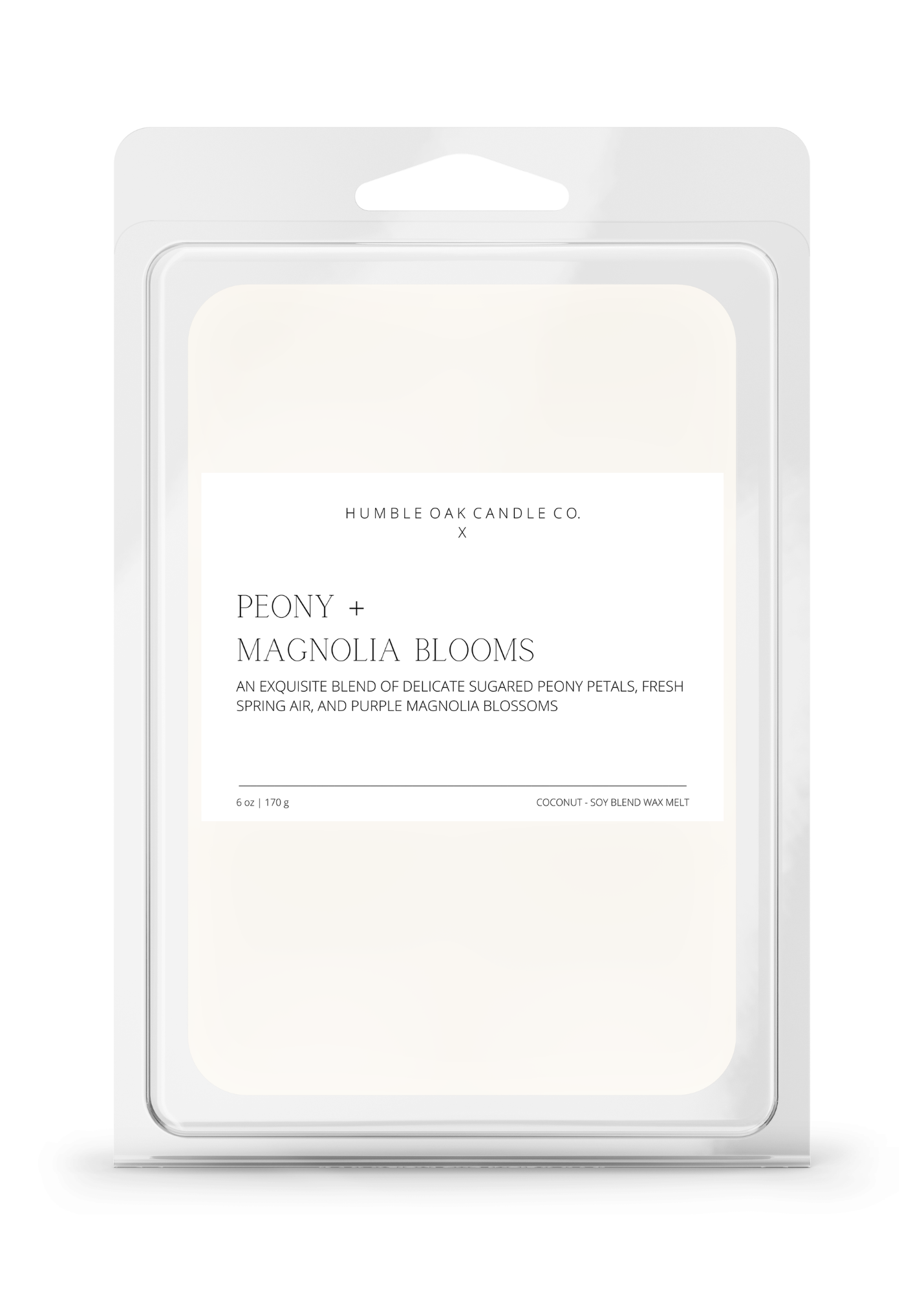 Peony + Magnolia Blooms— Wax Melt