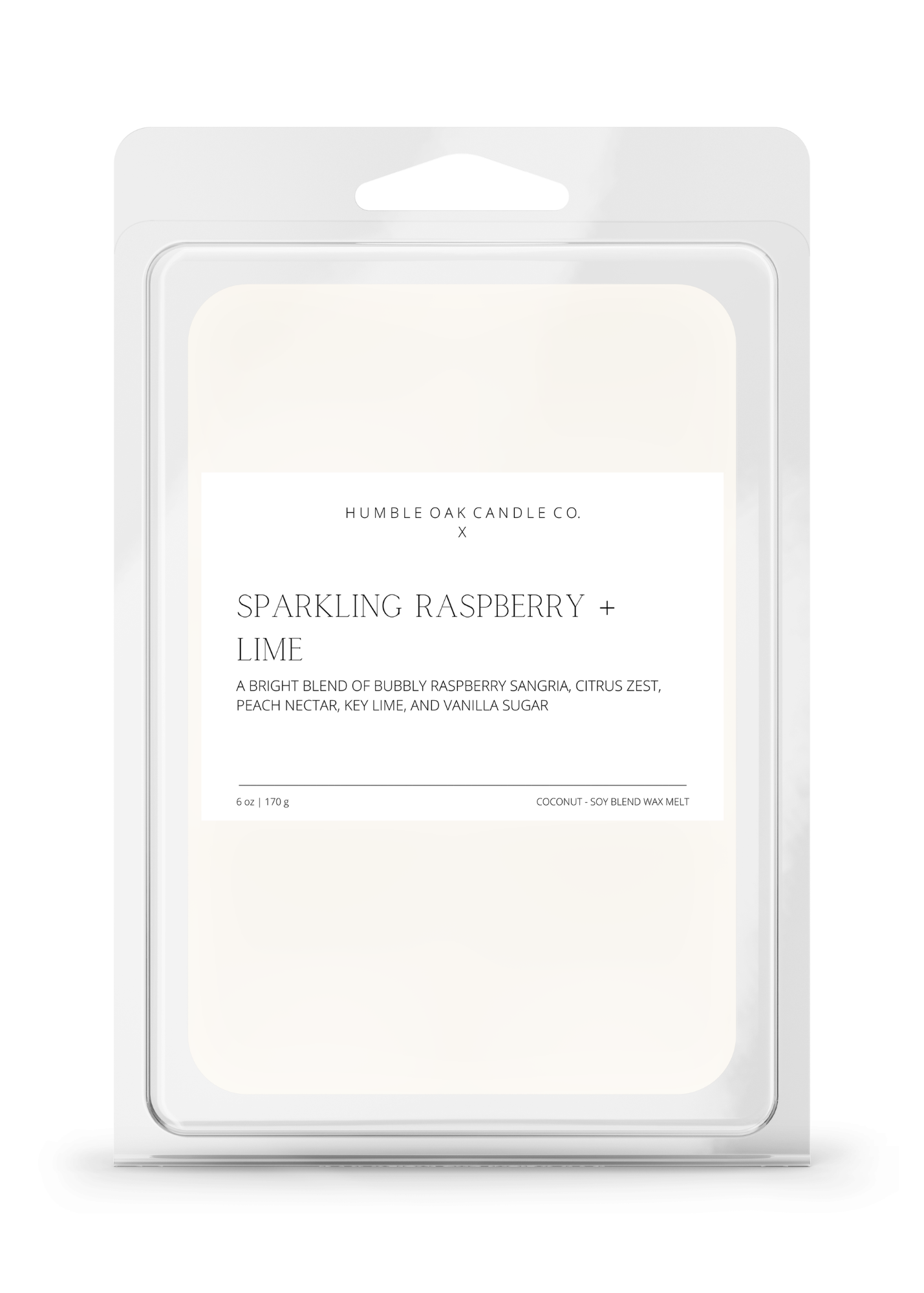 Sparkling Raspberry + Lime— Wax Melt