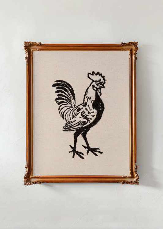 Rooster— Digital Art Print