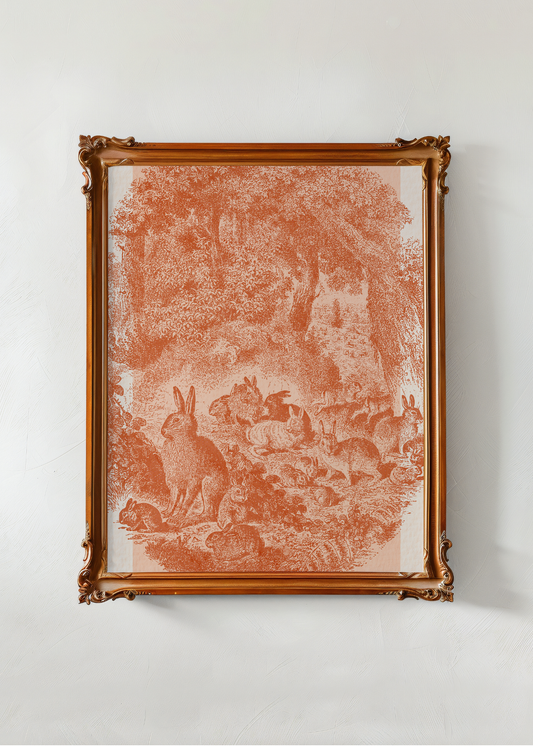 Softly in the Thicket— Digital Art Print