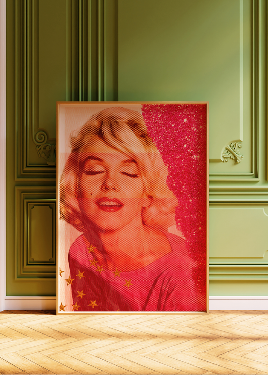 Marilyn Monroe— Digital Art Print