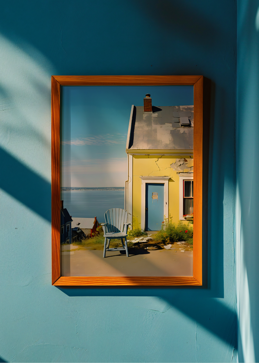 Seaside Stillness— Digital Art Print