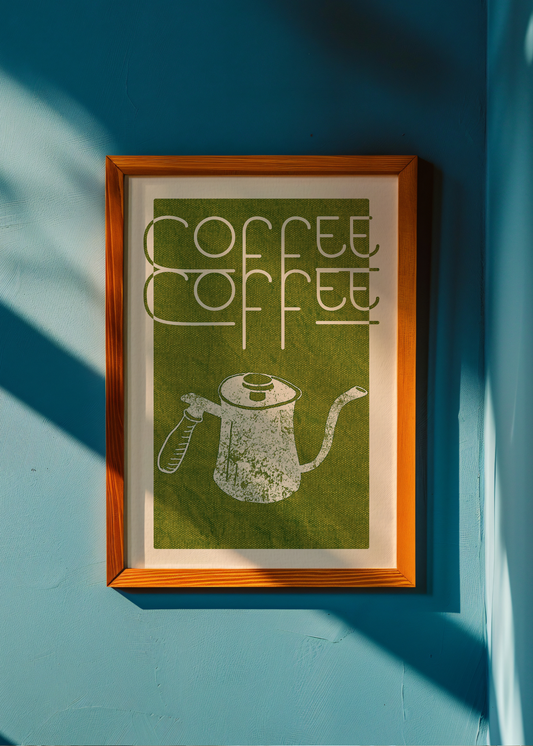 Coffee Coffee— Digital Art Print
