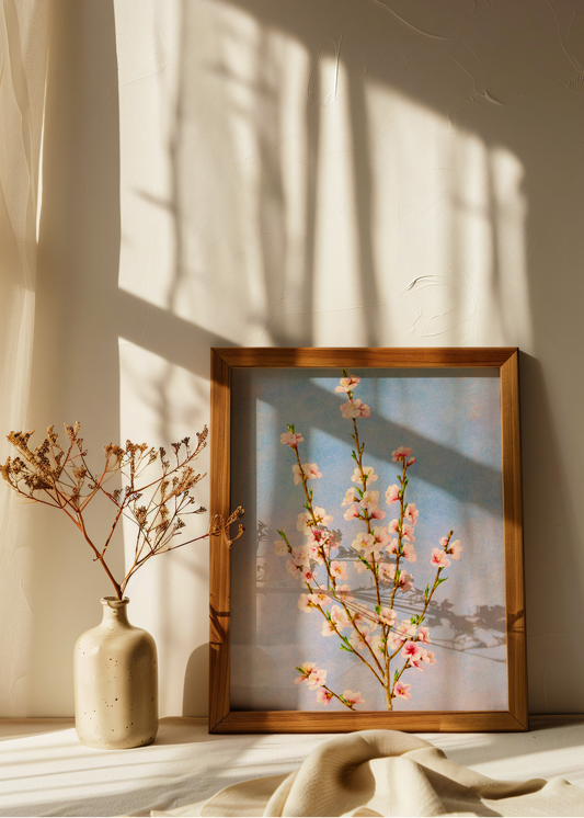 Peach Blossoms— Digital Art Print