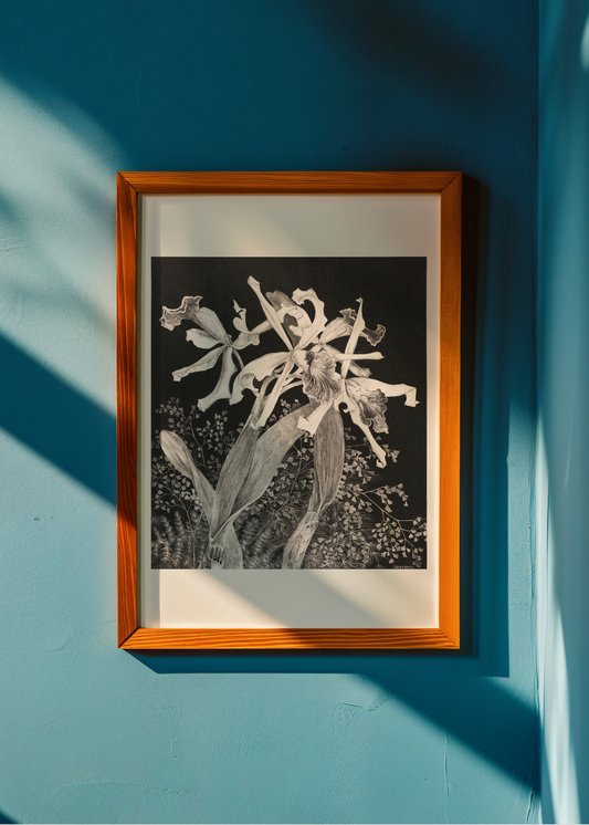 Orchids— Digital Art Print