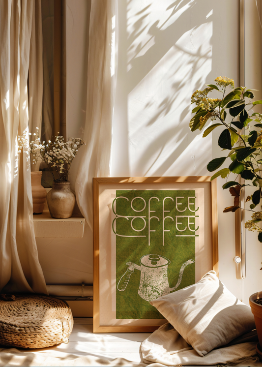 Coffee Coffee— Digital Art Print
