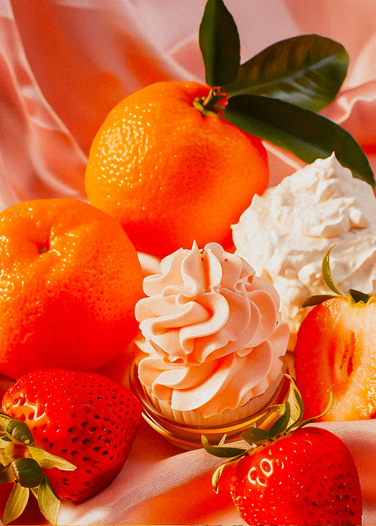 Sun Ripened Strawberry + Clementine— Wax Melt