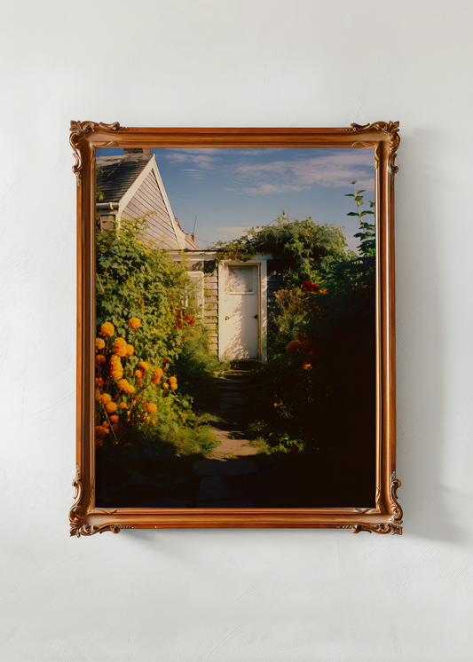 Garden Path to Summer— Digital Art Print