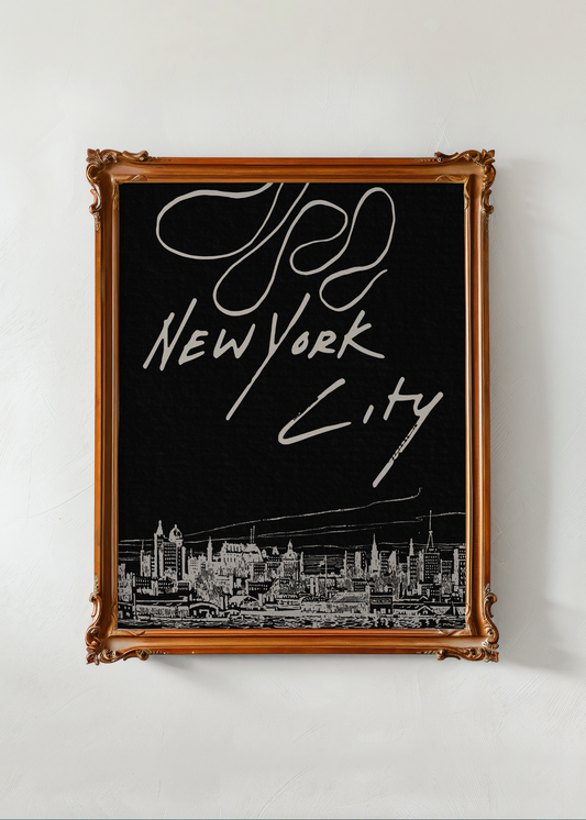 New York City— Digital Art Print