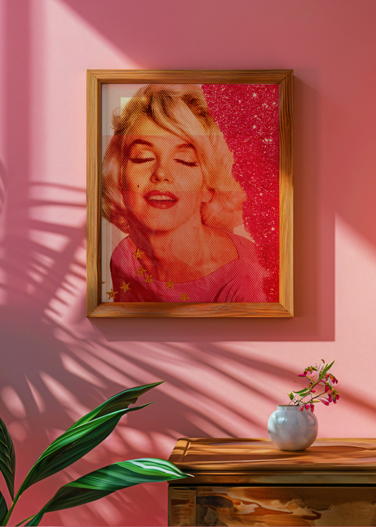 Marilyn Monroe— Digital Art Print