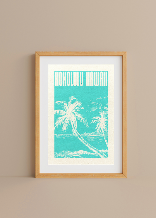 Hawaii—Digital Art Print